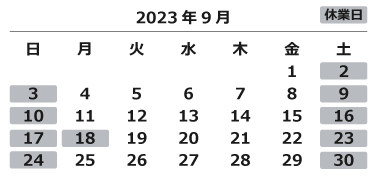 2023年9月