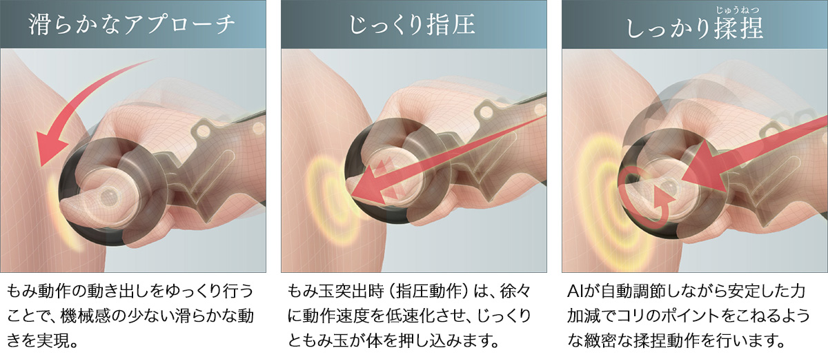 5D-AIメカによるもみ動作イメージ
