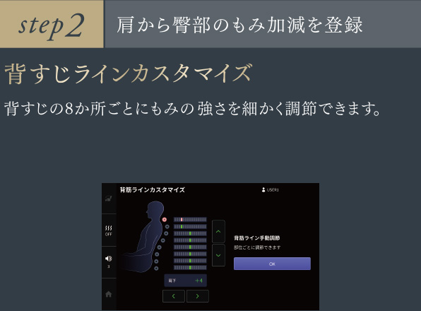 ユーザーカスタマイズモード2