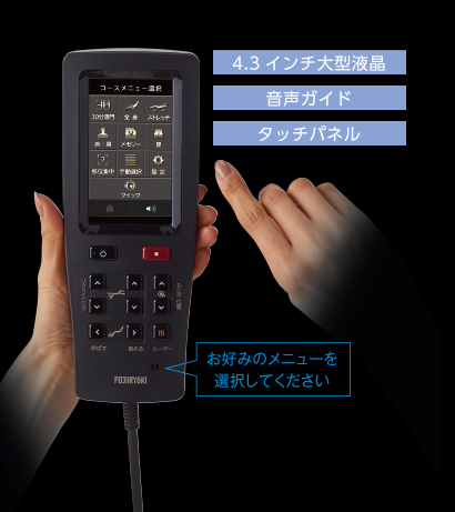 フルカラータッチパネルリモコン