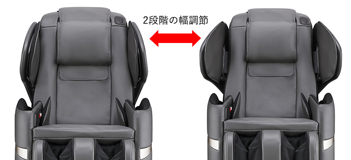 肩部ジャストフィット