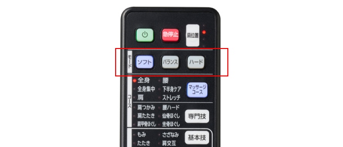 ワンタッチ強弱モード