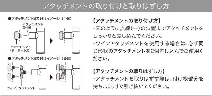 ソフトアタッチメント