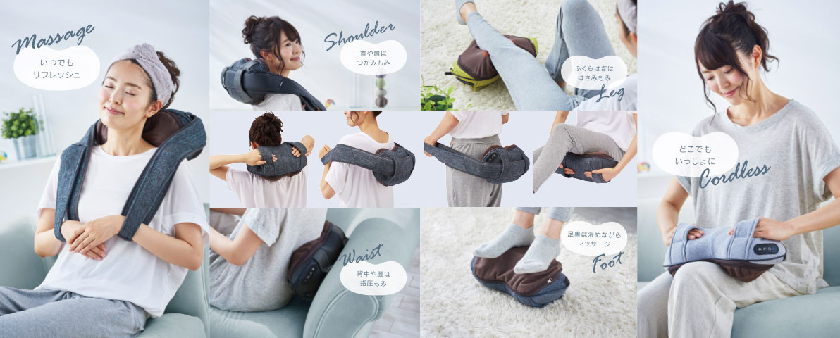 Bạn có thể sử dụng nó theo ý muốn và các chức năng chữa bệnh đặc biệt có thể được sử dụng theo nhiều cách, cho phép bạn thư giãn mọi lúc mọi nơi.